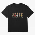Ronaldo Evolution Sticker ¨C Cartoon Football Art from Sporting to Al-Nassr Oversized T-Shirt Step into FIFA World Cup 2026 for Fans of Messi, CR7 and Mbappe and Argentina, Bringing Tournament Hype, Historic Matchups, Family Viewing Parties and