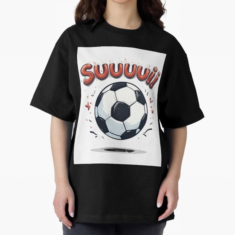 Suuuuii! CR7 Celebration Oversized T-Shirt Show Passion for the Stars of FIFA World Cup 2026 Built around Messi, Neymar and Mbappe, Argentina Energy, Game Day Rituals, Football Legends, Country Pride and the Road to the Final; Made for Collectors