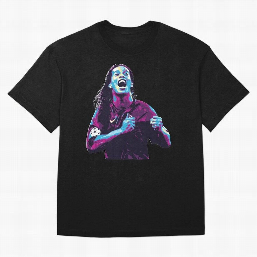 ronaldinho Oversized T-Shirt Make Every Match About FIFA World Cup 2026 Group Stage Highlighting Messi, Neymar and Mbappe, Argentina and Brazil Energy, Supporter Pride, Iconic Celebrations, Legendary Names and Global Match Day Energy; Ideal for