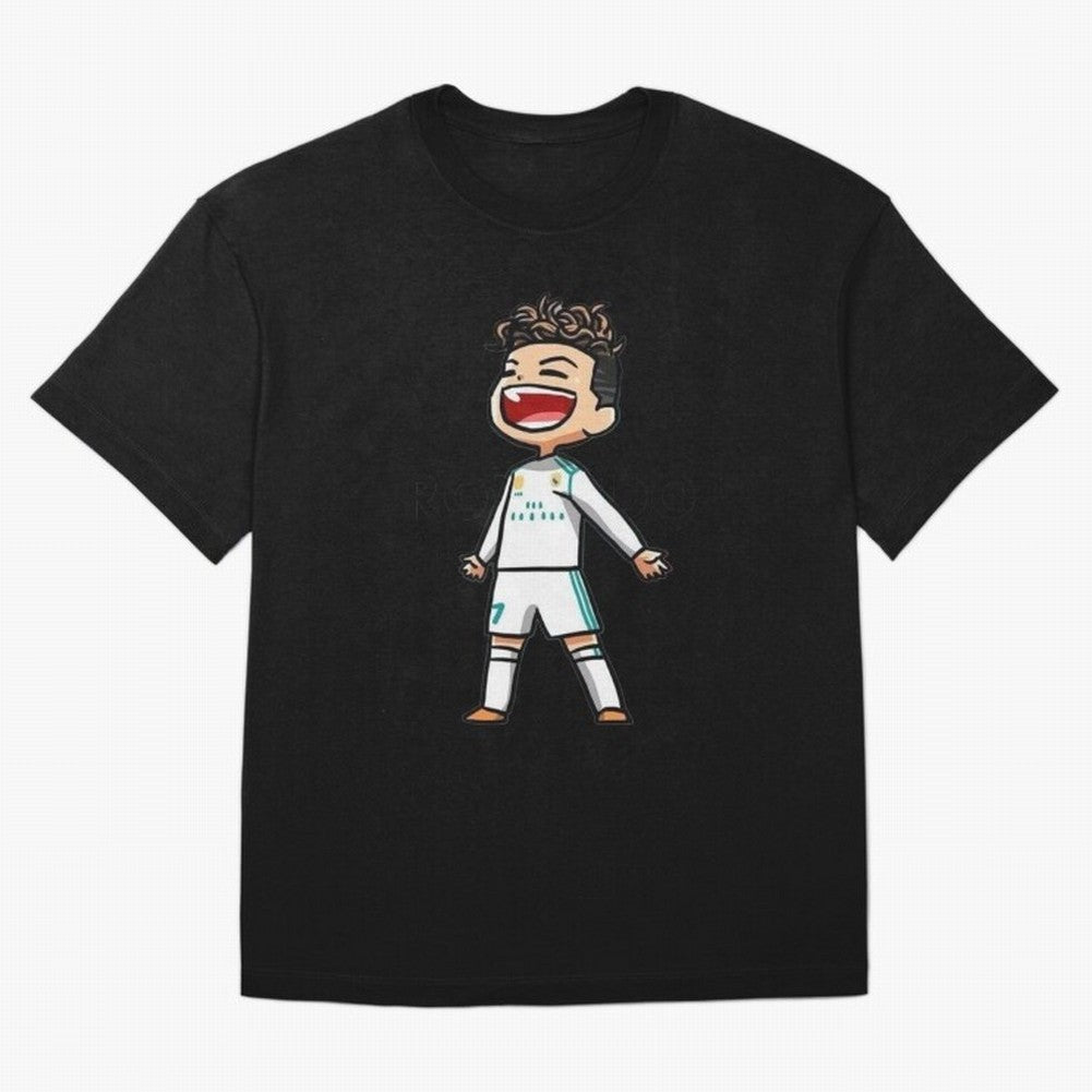 RONALDO Oversized T-Shirt Refresh FIFA World Cup 2026 USA Canada Mexico Spirit, Celebrating Brazil, Messi, Vintage Soccer Flavor, Modern Football Stars, National Flags and Final Night Emotion; Perfect for Fans, Collectors, Family Gatherings, Watch