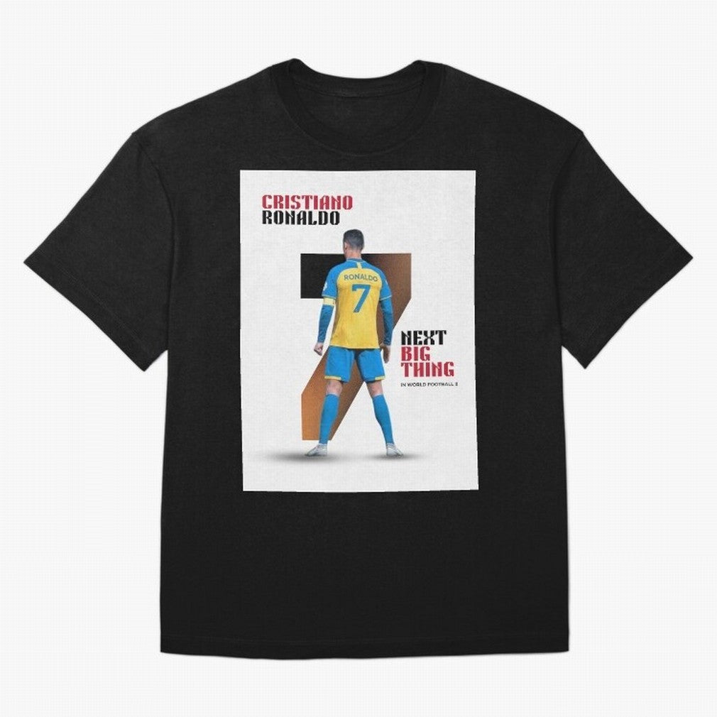 Cristiano Ronaldo Oversized T-Shirt Carry National Pride through Match Day Hype around FIFA World Cup 2026 USA Canada Mexico, Cristiano Ronaldo, Haaland and CR7, England, Retro Football Energy, Iconic Rivalries, Trophy Chase Drama and Stadium