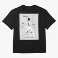 RM Legend Player Ronaldo Oversized T-Shirt Show Fan Pride Across Global Football Passion for FIFA World Cup 2026, Celebrating Neymar, Haaland and Cristiano Ronaldo, Portugal, Spain and Germany, Game Day Rituals, Football Legends, Country Pride and