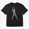 Cristiano Ronaldo Black and White Version Oversized T-Shirt Wear the Spirit of Global Football Passion for FIFA World Cup 2026 USA Canada Mexico, Filled with Messi, CR7 and Mbappe, England and Germany, Tournament Hype, Historic Matchups, Family