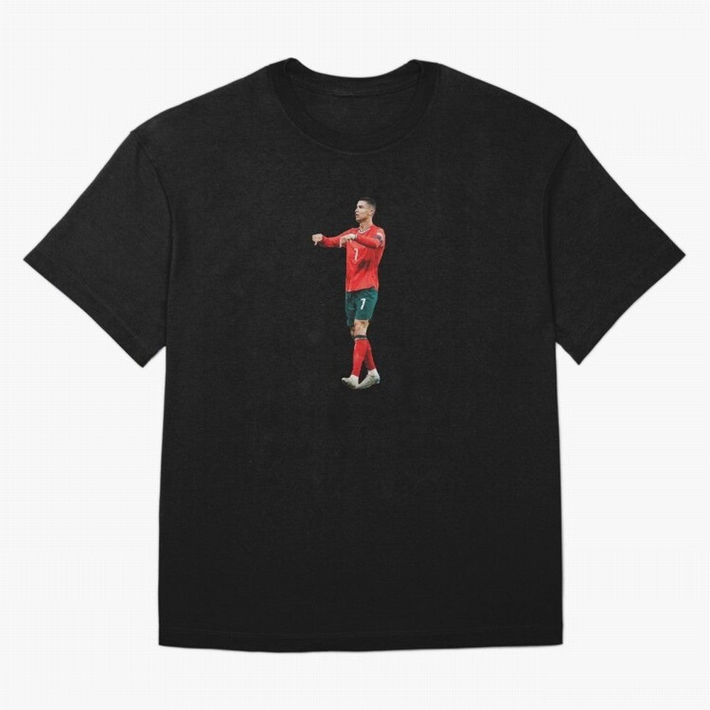 Cristiano Ronaldo siuuuuuu Oversized T-Shirt Carry the Colors and Pride of FIFA World Cup 2026 USA Canada Mexico Spirit, Inspired by Brazil, Portugal and Argentina, Mbappe, Soccer Culture, Superstar Moments, National Team Dreams and Competitive