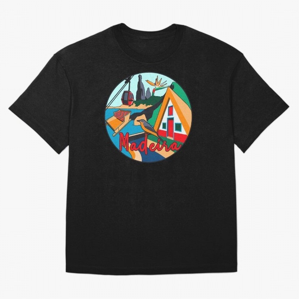 Madeira Oversized T-Shirt Live the Energy of FIFA World Cup 2026 USA Canada Mexico Spirit, with Argentina, France and Brazil, Neymar, Supporter Pride, Iconic Celebrations, Legendary Names and Global Match Day Energy; Ideal for Passionate Fans Who