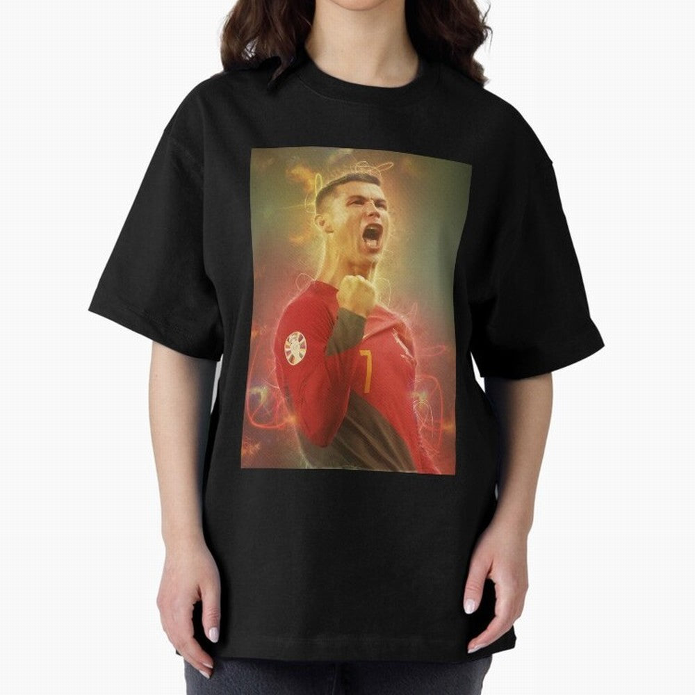 Ronaldo portugal jarsey Oversized T-Shirt Bring Home FIFA World Cup 2026 Group Stage for Fans of Haaland and England and Germany, Bringing Tournament Hype, Historic Matchups, Family Viewing Parties and Global Sports Pride; Made for Collectors Who