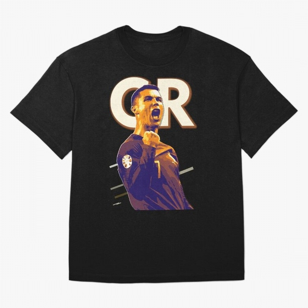 Cristiano Ronaldo Oversized T-Shirt Relive Legendary Nights from FIFA World Cup 2026 USA Canada Mexico Filled with Neymar, Haaland and Cristiano Ronaldo, Portugal Energy, Retro Football Energy, Iconic Rivalries, Trophy Chase Drama and Stadium