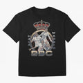 BBC of Real Madrid Oversized T-Shirt Carry the Dream of FIFA World Cup 2026 Group Stage Spirit, Featuring France and Portugal, Haaland, Worldwide Fan Energy, Dramatic Goals, Stadium Lights and Championship Celebrations; Perfect for Fans,