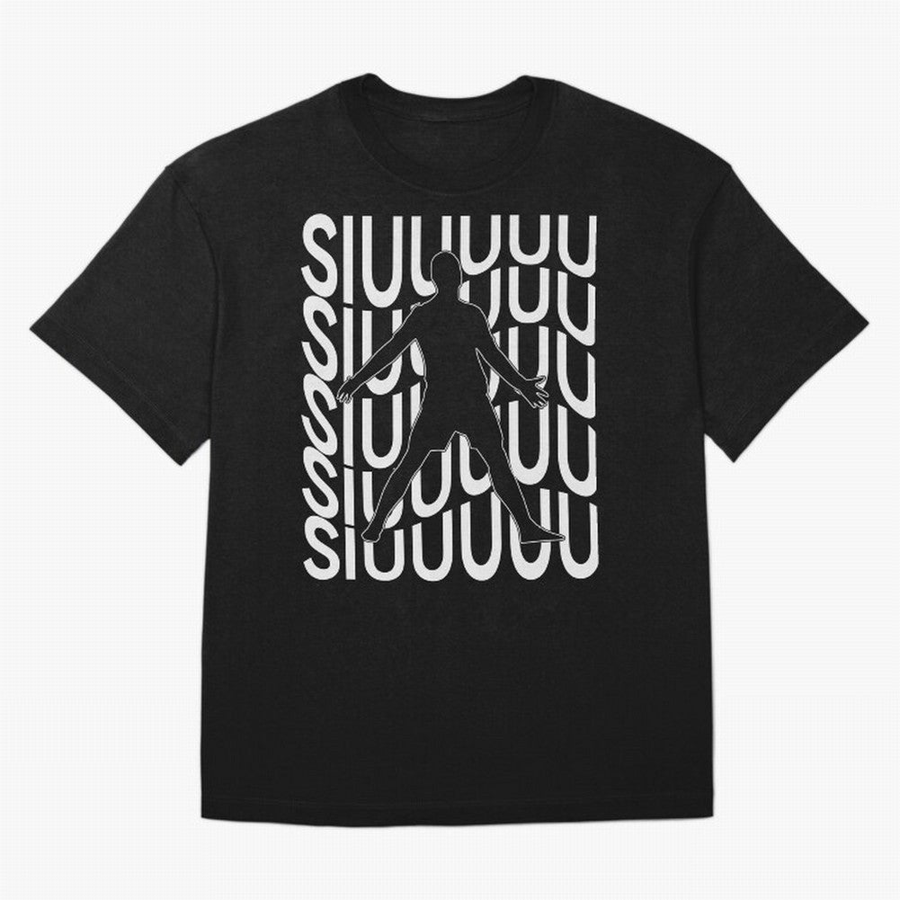 Siuuuuu Cute Soccer Present For Soccer Lovers Fan Kid's Boys Oversized T-Shirt Relive Legendary Nights from FIFA World Cup 2026 Group Stage Filled with Messi, CR7 and Mbappe, Netherlands Energy, Championship Spirit, Famous Goals, Roaring Crowds and