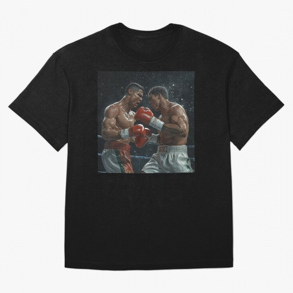 Cristiano Ronaldo vs Alvarez Canelo: Gaming Duel Between Legends Oversized T-Shirt Bring FIFA World Cup 2026 USA Canada Mexico for Fans of Cristiano Ronaldo, Haaland and CR7 and England, France and Netherlands, Bringing Fan Favorite Moments,