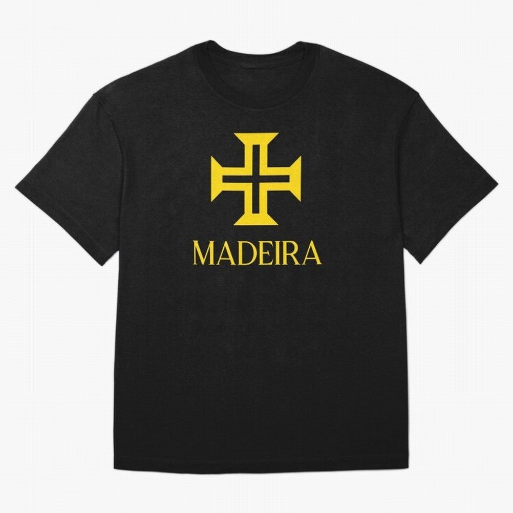 Madeira yellow Oversized T-Shirt Celebrate National Team Dreams in FIFA World Cup 2026 USA Canada Mexico for Fans of CR7 and Messi and Argentina and Brazil, Bringing Fan Favorite Moments, National Team Passion, Big Match Drama and Soccer History;