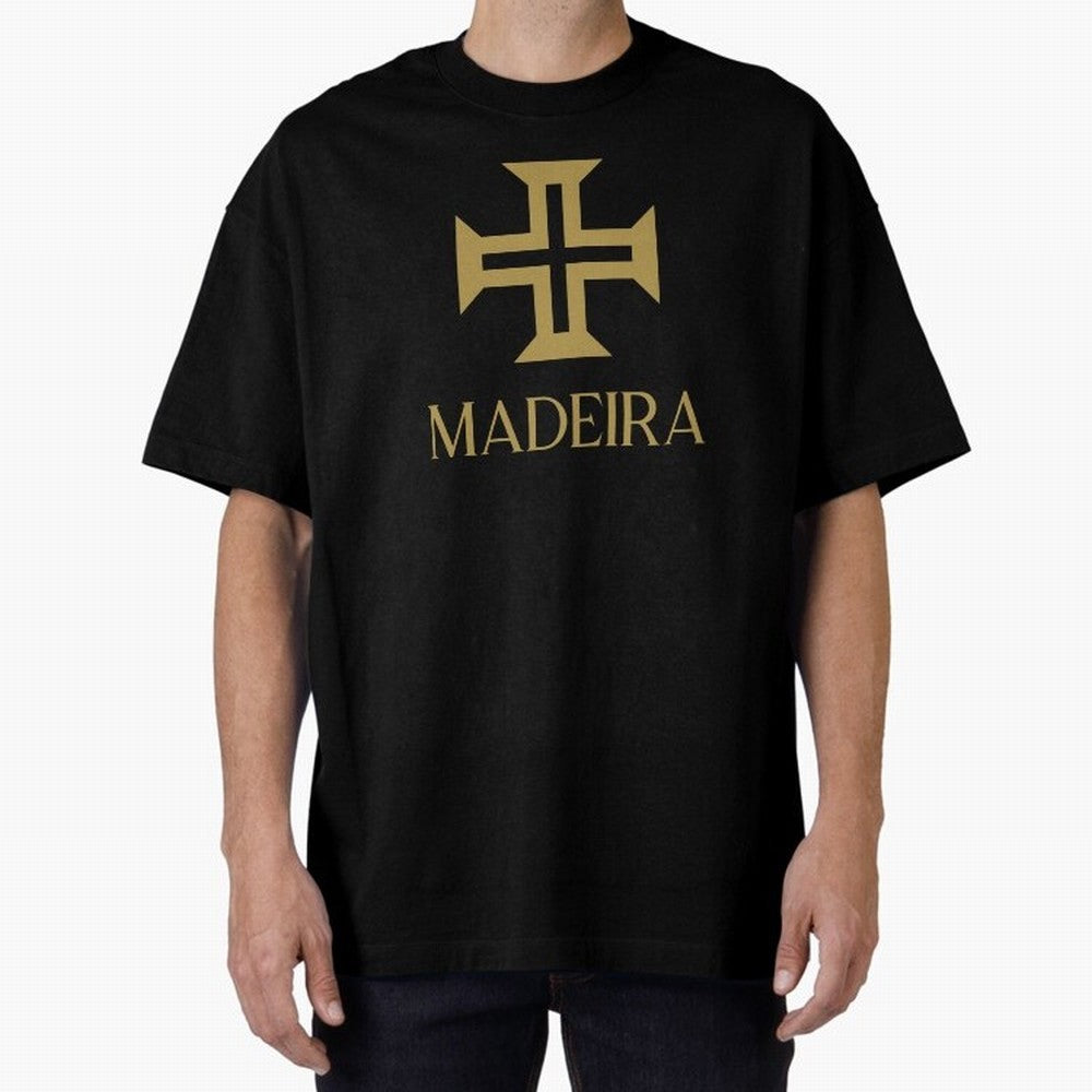 Madeira gold b Oversized T-Shirt Bring Match Day Fire to the FIFA World Cup 2026 USA Canada Mexico Journey through Cristiano Ronaldo Highlights, Germany Pride, Classic Soccer Heritage, Championship Pressure, Fan Loyalty and International Pride;