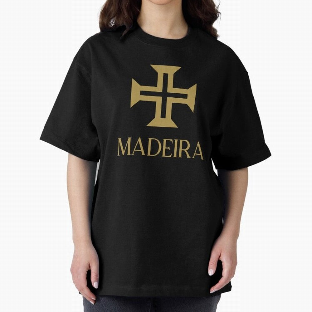 Madeira gold b Oversized T-Shirt Bring Match Day Fire to the FIFA World Cup 2026 USA Canada Mexico Journey through Cristiano Ronaldo Highlights, Germany Pride, Classic Soccer Heritage, Championship Pressure, Fan Loyalty and International Pride;
