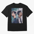 Lionel Messi and Cristiano Ronaldo Oversized T-Shirt Bring Retro Soccer Energy to the FIFA World Cup 2026 Group Stage Journey through Haaland and Mbappe Highlights, England and Germany Pride, Championship Spirit, Famous Goals, Roaring Crowds and