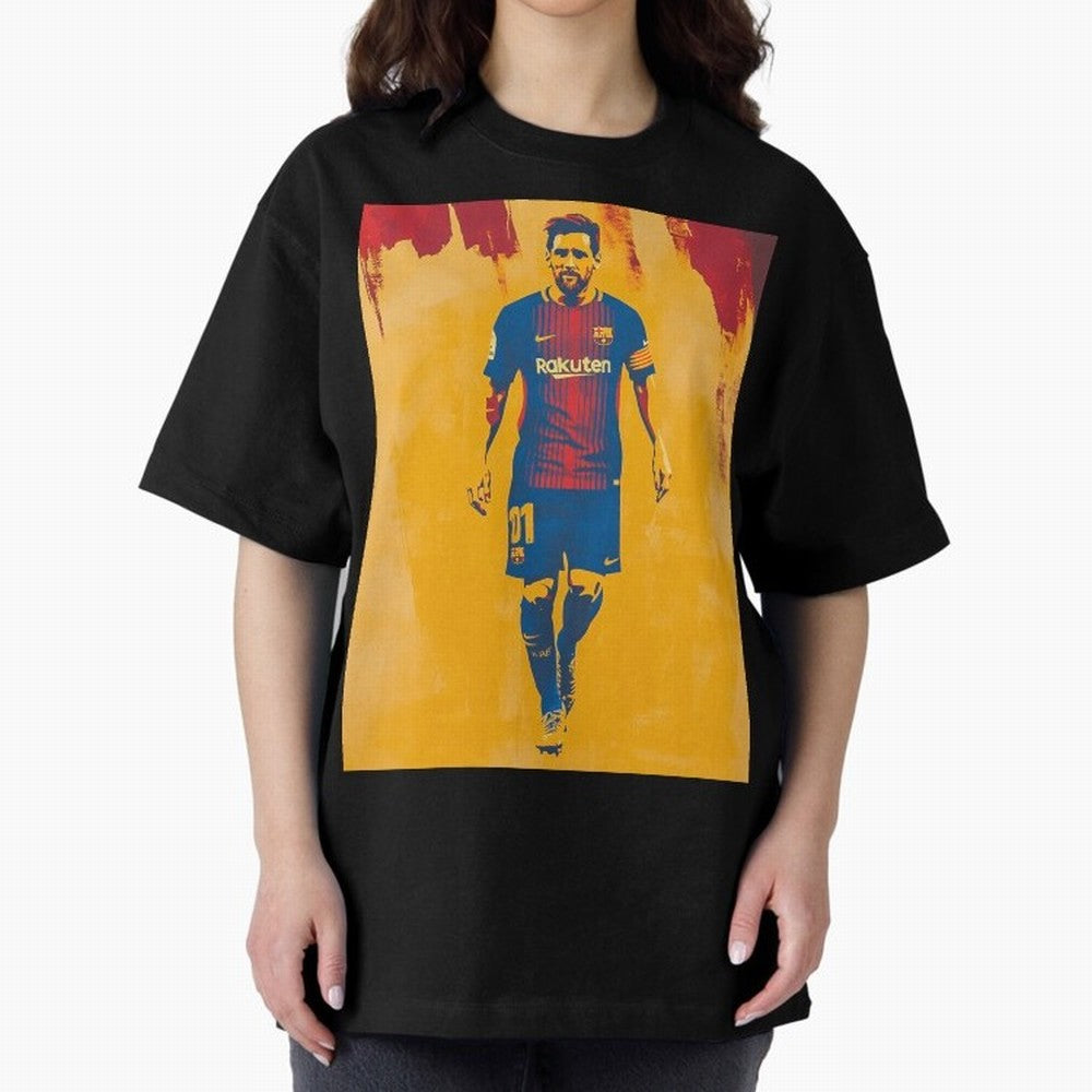 Lionel Messi Oversized T-Shirt Feel the Heartbeat of FIFA World Cup 2026 USA Canada Mexico Capturing Messi, Neymar and Mbappe, France Energy, Stadium Memories, Football Loyalty, International Chants and Championship Tradition; Perfect for People