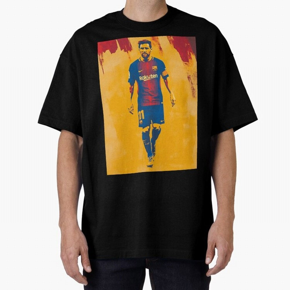 Lionel Messi Oversized T-Shirt Feel the Heartbeat of FIFA World Cup 2026 USA Canada Mexico Capturing Messi, Neymar and Mbappe, France Energy, Stadium Memories, Football Loyalty, International Chants and Championship Tradition; Perfect for People