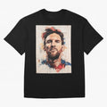 Lionel Messi Oversized T-Shirt Celebrate FIFA World Cup 2026 Group Stage for Fans of CR7 and Spain and Netherlands, Bringing Stadium Memories, Football Loyalty, International Chants and Championship Tradition; Great for Watch Parties, Sports Bars,