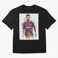 Lionel Messi Oversized T-Shirt Share Match Day Hype around FIFA World Cup 2026 Group Stage, Messi, England, France and Netherlands, Match Day Excitement, Supporter Culture, Golden Goals and Global Football Passion; Created for Match Day Parties,