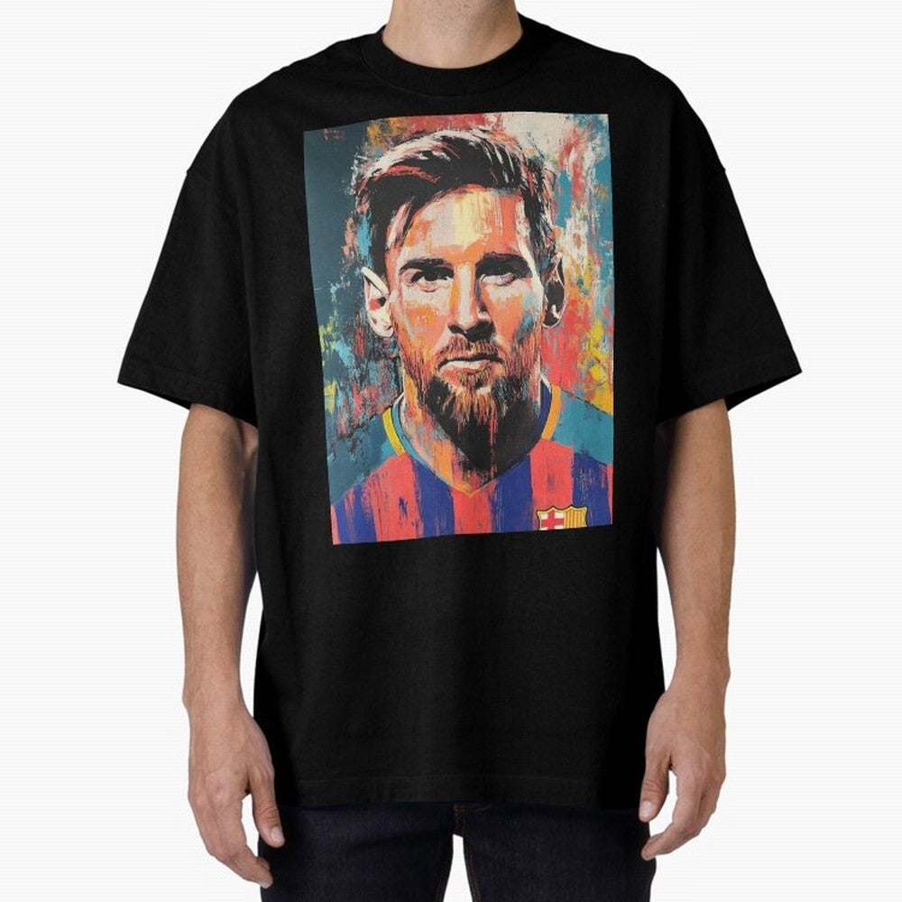 Lionel Messi Oversized T-Shirt Experience FIFA World Cup 2026 Group Stage Inspired by Cristiano Ronaldo, Argentina and Brazil Energy, Vintage Soccer Flavor, Modern Football Stars, National Flags and Final Night Emotion; Perfect for Supporters Who