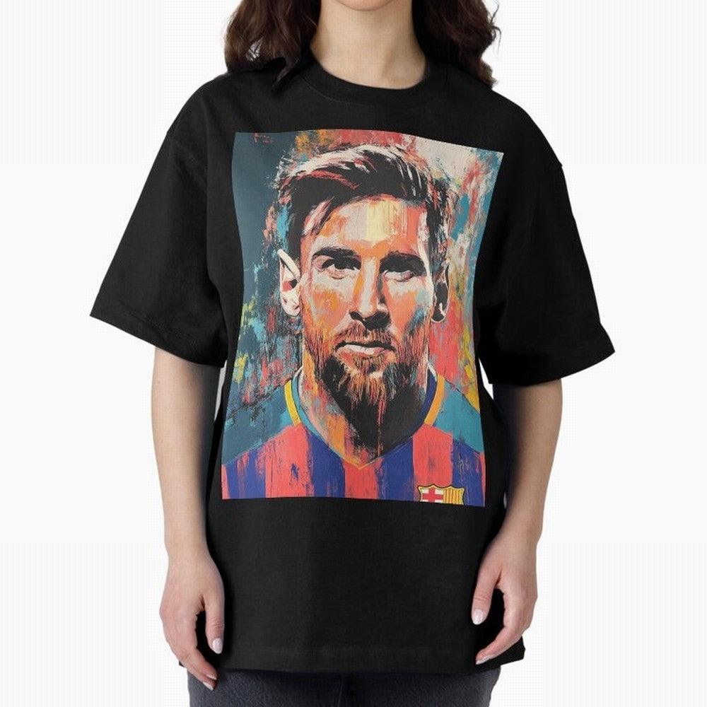 Lionel Messi Oversized T-Shirt Experience FIFA World Cup 2026 Group Stage Inspired by Cristiano Ronaldo, Argentina and Brazil Energy, Vintage Soccer Flavor, Modern Football Stars, National Flags and Final Night Emotion; Perfect for Supporters Who
