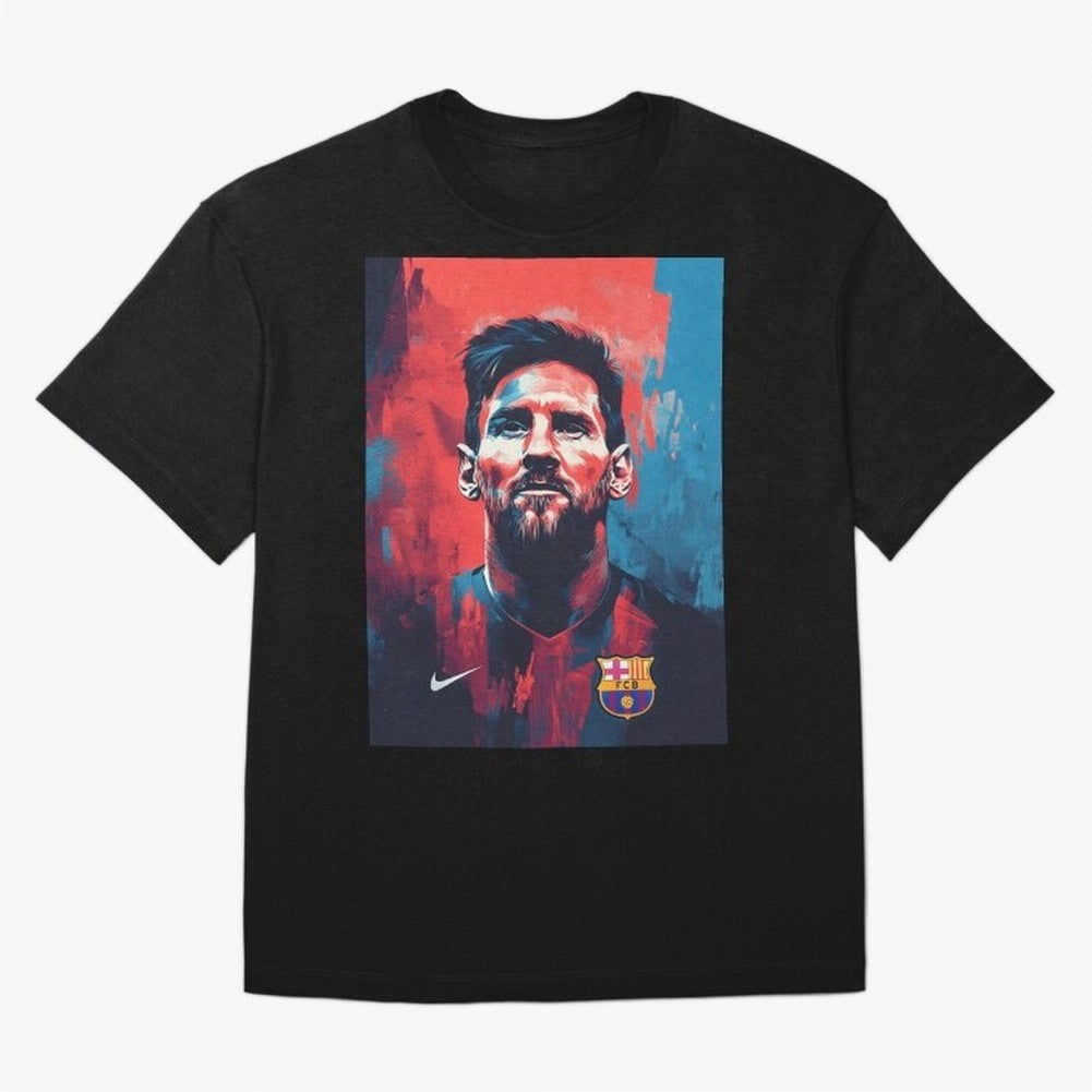 Lionel Messi Oversized T-Shirt Honor the Beautiful Game during FIFA World Cup 2026 for Fans of Cristiano Ronaldo and France and Portugal, Bringing Match Day Excitement, Supporter Culture, Golden Goals and Global Football Passion; Ideal for