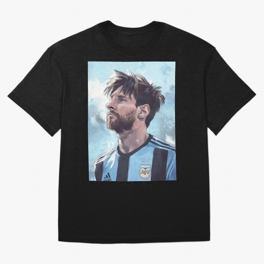 Lionel Messi Oversized T-Shirt Celebrate Every Goal in FIFA World Cup 2026 Group Stage Spirit, Inspired by Netherlands, Cristiano Ronaldo, Global Supporter Spirit, Legendary Goals, National Colors and Tournament Celebration; Ideal for Fans Who