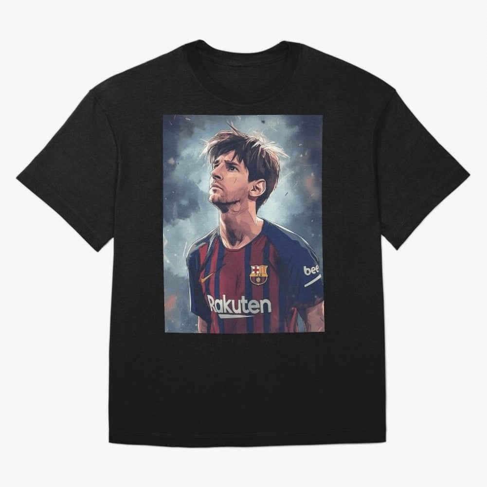 Lionel Messi Oversized T-Shirt Fuel FIFA World Cup 2026 Spirit, Celebrating Germany, Cristiano Ronaldo, Haaland and CR7, Stadium Memories, Football Loyalty, International Chants and Championship Tradition; Great for Watch Parties, Sports Bars,