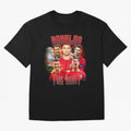 Cristiano Ronaldo Vintage Style Tee, Bootleg Tee, Bootleg T Shirt, Rap Tee Oversized T-Shirt Show Championship Spirit for FIFA World Cup 2026 Capturing Haaland and Mbappe, Spain and Netherlands Energy, Football Festival Excitement, Trophy