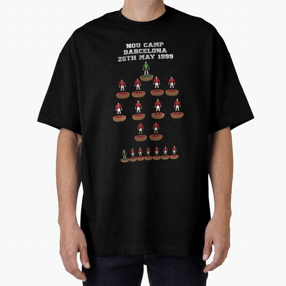 Manchester United Champions League 1999 Oversized T-Shirt Celebrate Every Goal in FIFA World Cup 2026 USA Canada Mexico Spirit, Celebrating England, Cristiano Ronaldo, Stadium Memories, Football Loyalty, International Chants and Championship