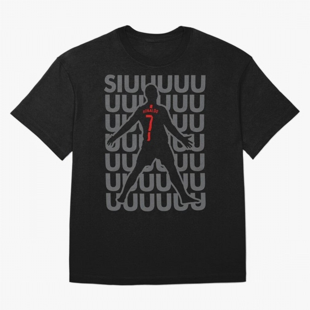 Siuuuuuu Cristiano Ronaldo Oversized T-Shirt Fuel the Hype around FIFA World Cup 2026 USA Canada Mexico for Fans of Messi, CR7 and Mbappe and England, France and Netherlands, Bringing Stadium Memories, Football Loyalty, International Chants and