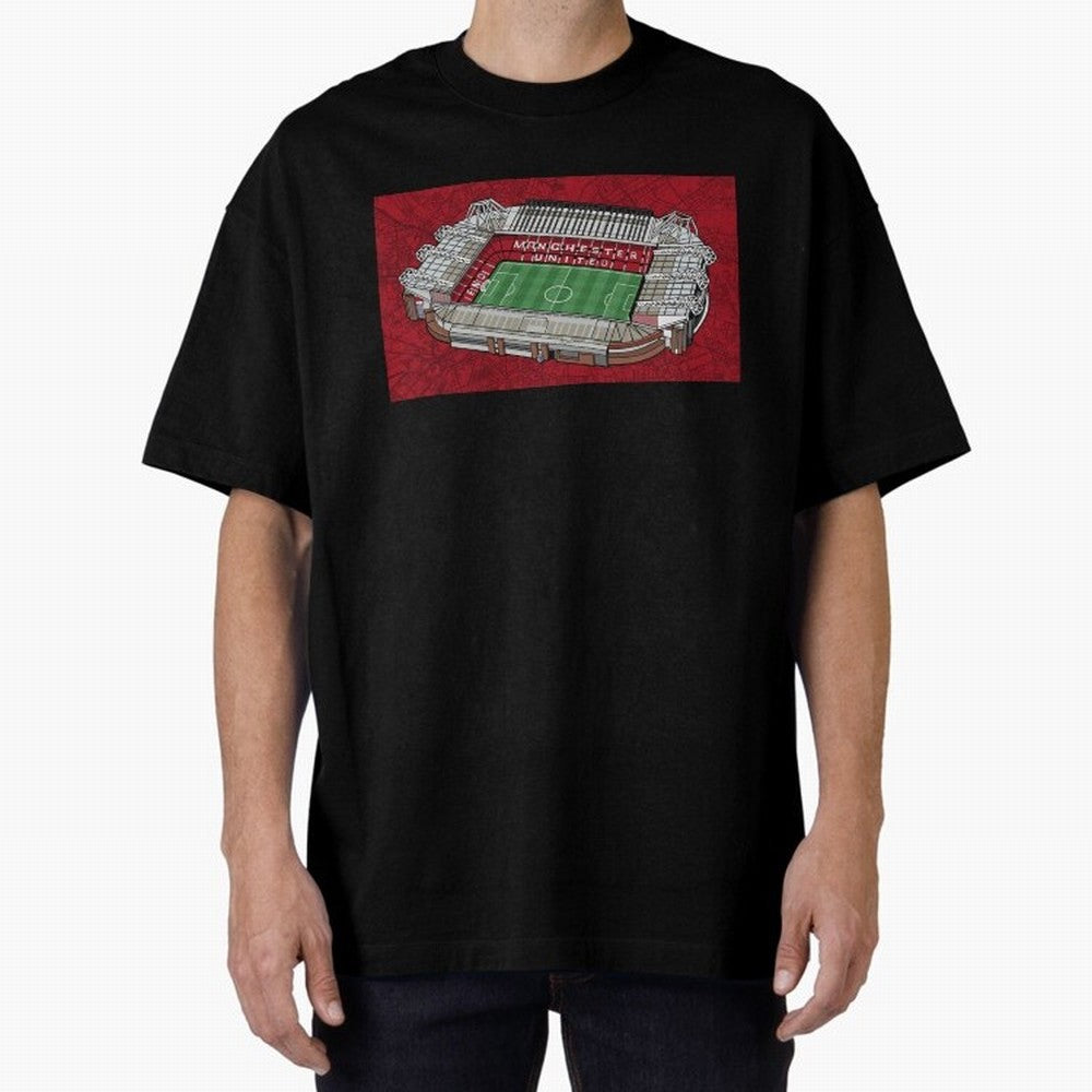 Old Trafford Manchester United Oversized T-Shirt Keep the Legacy of FIFA World Cup 2026 Group Stage Spirit, Centered on Portugal, Cristiano Ronaldo, Haaland and CR7, Fan Favorite Moments, National Team Passion, Big Match Drama and Soccer History;