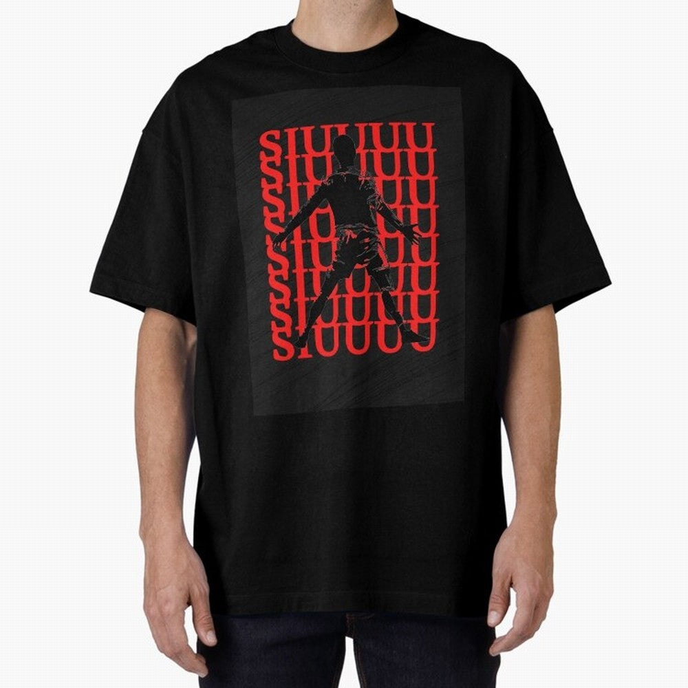 cristiano ronaldo siuuu Oversized T-Shirt Treasure the FIFA World Cup 2026 USA Canada Mexico Journey through Neymar Highlights, France Pride, Stadium Memories, Football Loyalty, International Chants and Championship Tradition; Made for Die Hard
