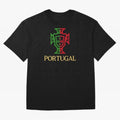 Portugal Tuga Gold Oversized T-Shirt Carry the Colors and Pride of FIFA World Cup 2026 Group Stage Spirit, Inspired by Portugal, Messi, CR7 and Mbappe, Classic Soccer Heritage, Championship Pressure, Fan Loyalty and International Pride; Made for
