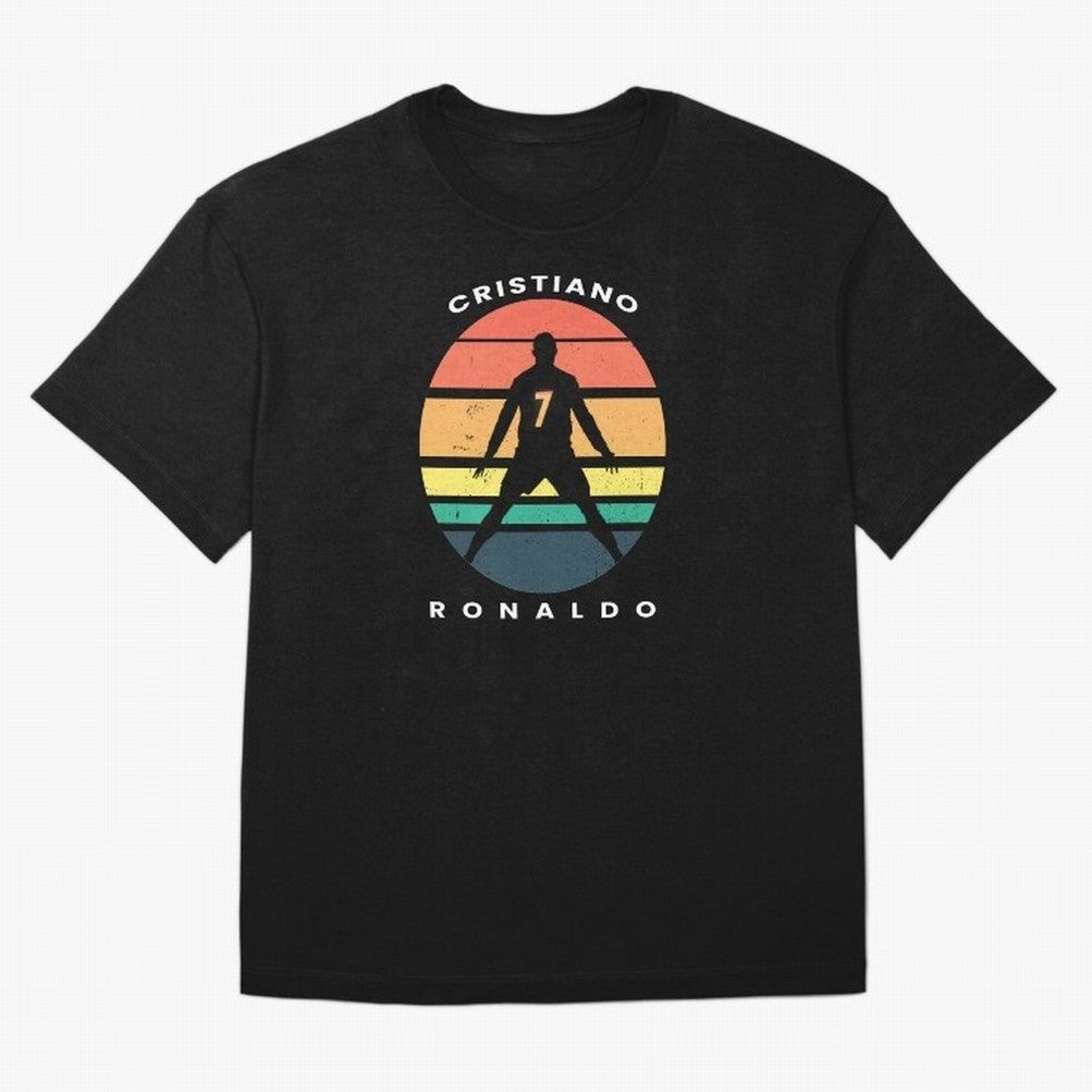 CRISTIANO RONALDO RETRO VINTAGE T-SHIRT Oversized T-Shirt Celebrate the Road through FIFA World Cup 2026 Group Stage Spirit, Made for England and Germany, Messi, Soccer Culture, Superstar Moments, National Team Dreams and Competitive Fire; Ideal