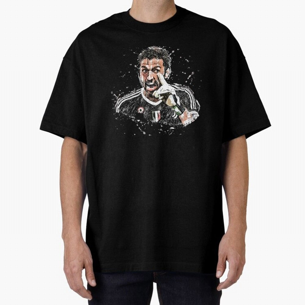 Buffon_Gianluigi Buffon Oversized T-Shirt Celebrate the Magic of FIFA World Cup 2026 Driven by CR7 and Messi, Portugal, Spain and Germany Energy, Soccer Culture, Superstar Moments, National Team Dreams and Competitive Fire; Created for Match Day