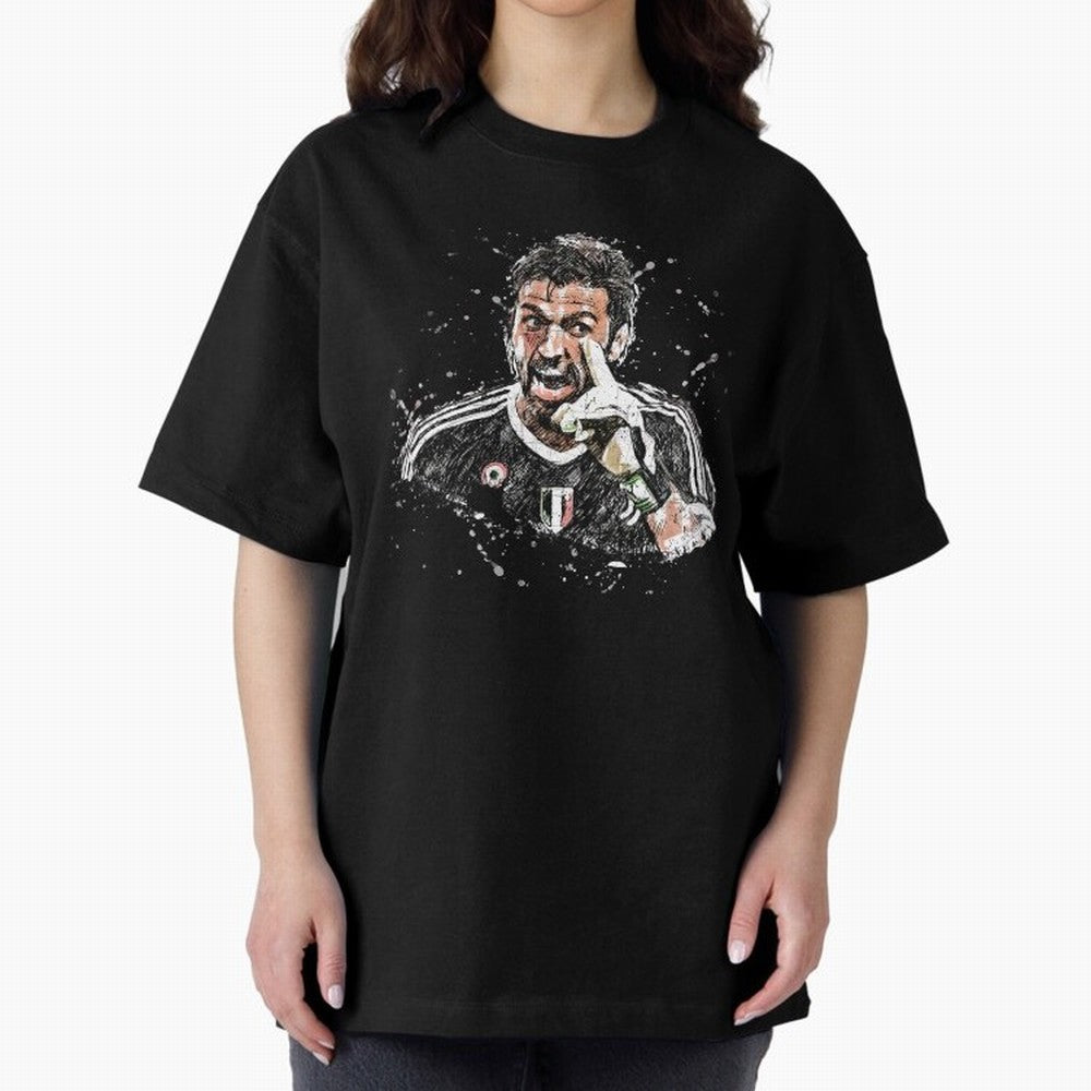 Buffon_Gianluigi Buffon Oversized T-Shirt Celebrate the Magic of FIFA World Cup 2026 Driven by CR7 and Messi, Portugal, Spain and Germany Energy, Soccer Culture, Superstar Moments, National Team Dreams and Competitive Fire; Created for Match Day