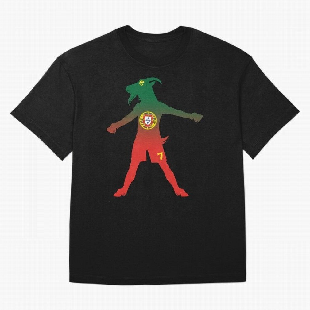 Cristiano Ronaldo GOAT Oversized T-Shirt Celebrate Classic Football Spirit in FIFA World Cup 2026 Filled with CR7 and Messi, England, France and Netherlands Energy, Worldwide Fan Energy, Dramatic Goals, Stadium Lights and Championship Celebrations;