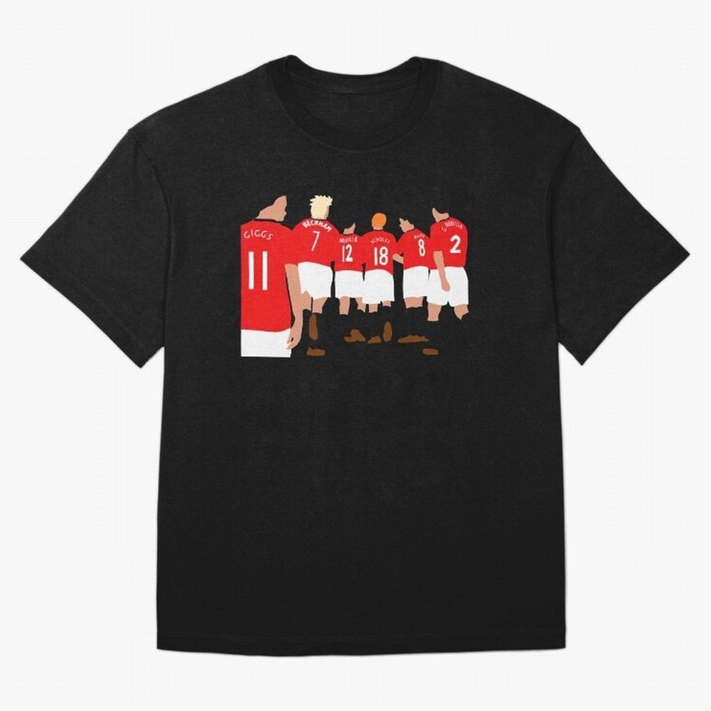 Class of 92 - Manchester United Legends Oversized T-Shirt Show Match Day Excitement for FIFA World Cup 2026 USA Canada Mexico Spirit, Made for England and Germany, Messi, Championship Spirit, Famous Goals, Roaring Crowds and International Football