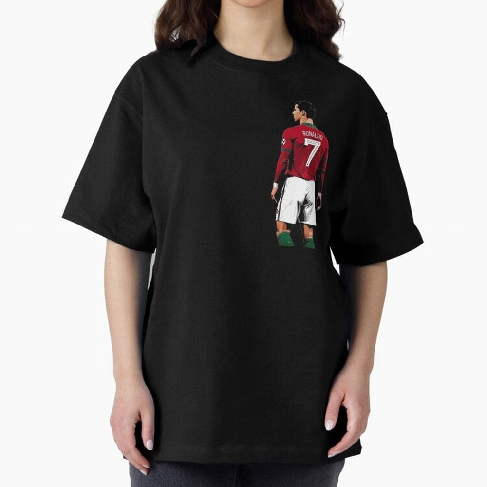 Cristiano Ronaldo inspired design Oversized T-Shirt Keep Football History Alive during FIFA World Cup 2026 Group Stage for Fans of Cristiano Ronaldo and France, Bringing Stadium Chants, National Pride, Trophy Dreams and Unforgettable Football