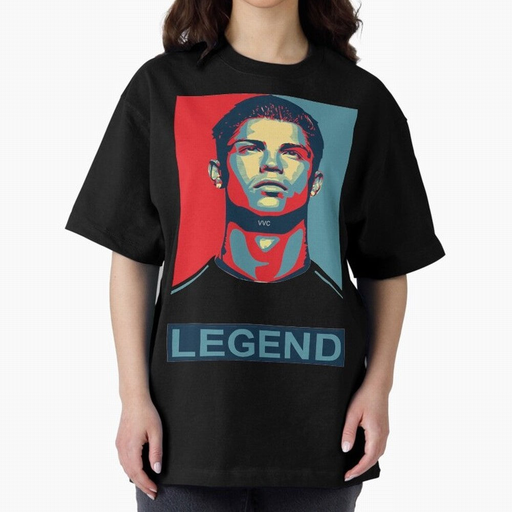 cristiano ronaldo legend Es Oversized T-Shirt Stand Proud for FIFA World Cup 2026 Group Stage Highlighting Cristiano Ronaldo, Argentina, France and Brazil Energy, Soccer Culture, Superstar Moments, National Team Dreams and Competitive Fire; Made