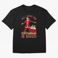 All I Want for CR7istmas is SIUUU - Cristiano Ronaldo Manchester United MUFC Christmas Jumper Oversized T-Shirt Bring World Football Passion into FIFA World Cup 2026 Group Stage Spirit, Filled with France, Haaland, Global Supporter Spirit,