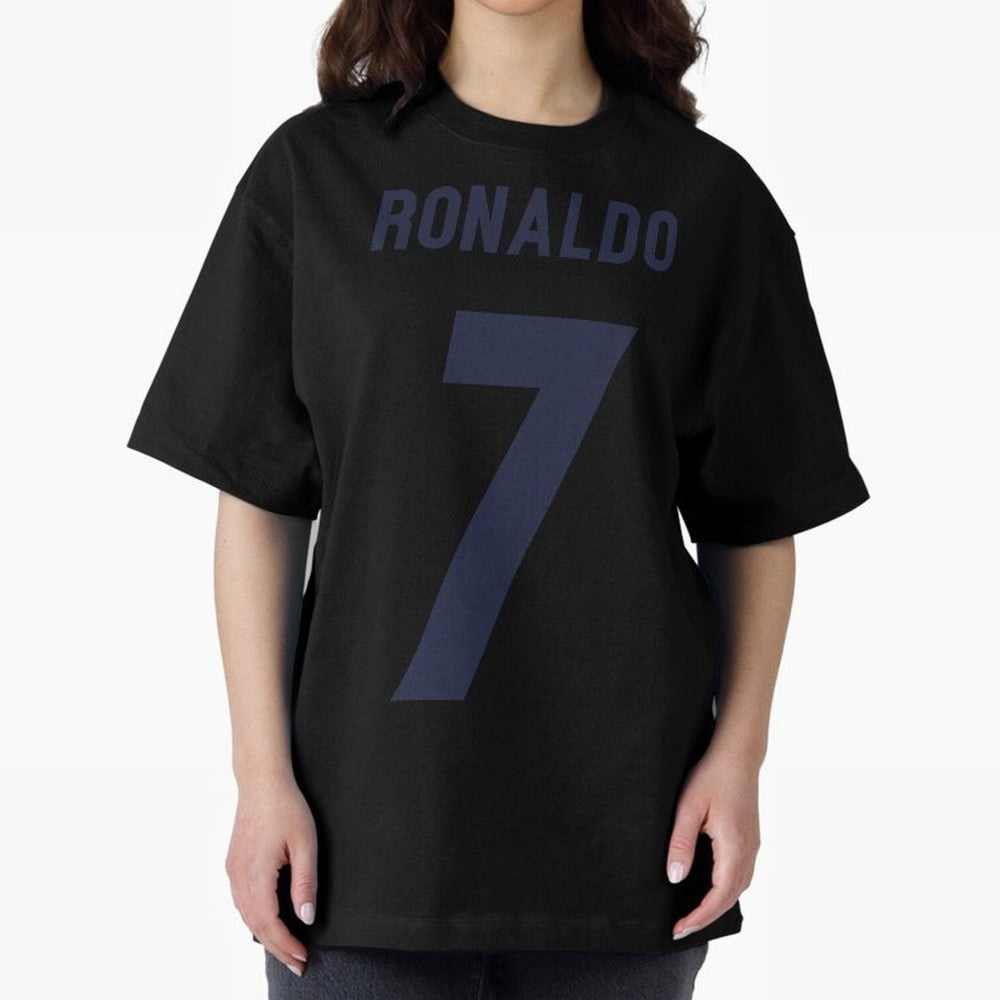 Cristiano Ronaldo 7 Oversized T-Shirt Bring Supporter Culture to Match Day Hype around FIFA World Cup 2026, CR7 and Messi, Spain, Stadium Memories, Football Loyalty, International Chants and Championship Tradition; Made for Die Hard Supporters,