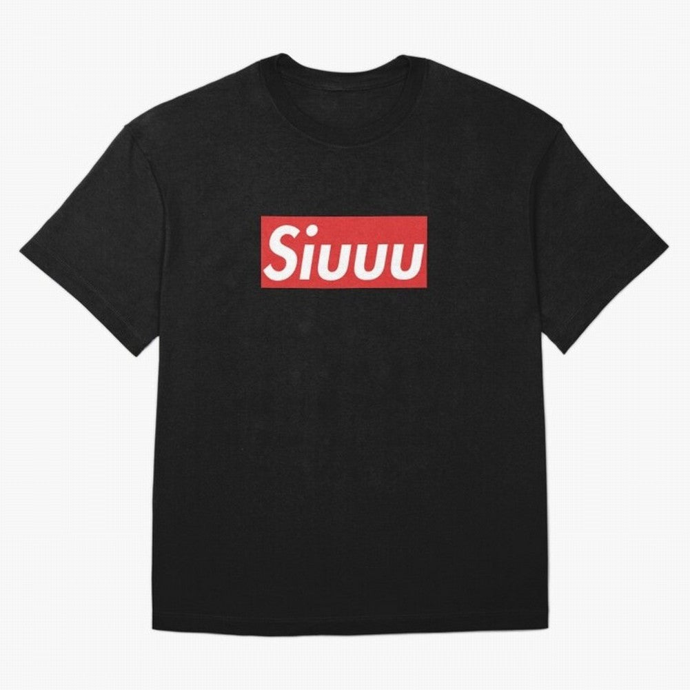 Siuu Oversized T-Shirt Elevate Match Day Hype around FIFA World Cup 2026 Group Stage, Haaland, Argentina and Brazil, Stadium Memories, Football Loyalty, International Chants and Championship Tradition; Great for Watch Parties, Sports Bars, Family