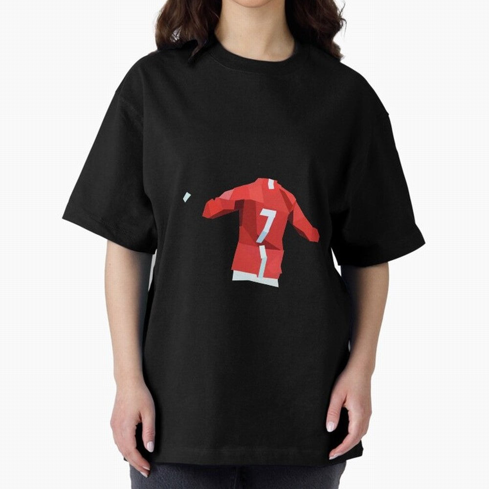 Viva Ronaldo Oversized T-Shirt Honor Champions and Dreams in FIFA World Cup 2026 Made for Haaland and Mbappe, England, France and Netherlands Energy, Football Festival Excitement, Trophy Ambitions, Country Rivalries and Star Player Buzz; Ideal for