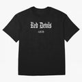 Red Devils Oversized T-Shirt Bring Champion Energy into Global Football Passion for FIFA World Cup 2026 USA Canada Mexico, Capturing Neymar, Portugal, Football History, Final Match Energy, Crowd Noise and Once in a Lifetime Moments; Perfect for