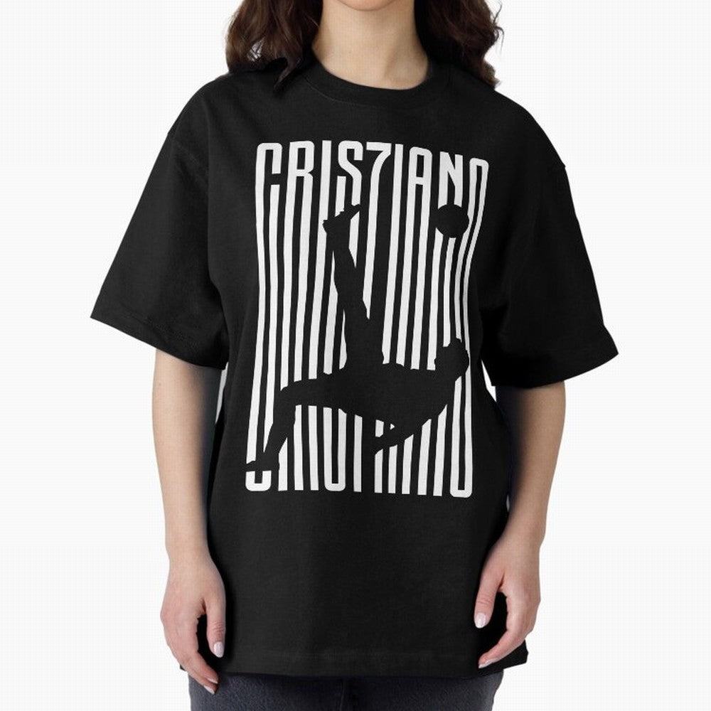 CR7 Juve White Oversized T-Shirt Celebrate Global Passion for FIFA World Cup 2026 Connected to Neymar, Argentina, France and Brazil Energy, Game Day Rituals, Football Legends, Country Pride and the Road to the Final; Ideal for Fans Who Follow