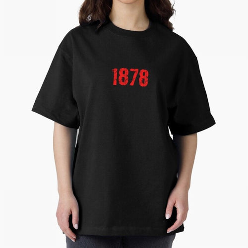 1878 Oversized T-Shirt Show Your Tournament Heart for FIFA World Cup 2026 USA Canada Mexico for Fans of Mbappe and Spain and Netherlands, Bringing Game Day Rituals, Football Legends, Country Pride and the Road to the Final; Made for Die Hard