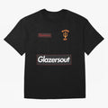 GlazersOut Red Manchester Kit V-Neck Oversized T-Shirt Turn Football Passion into the FIFA World Cup 2026 USA Canada Mexico Journey through Haaland Highlights, England Pride, Game Day Rituals, Football Legends, Country Pride and the Road to the