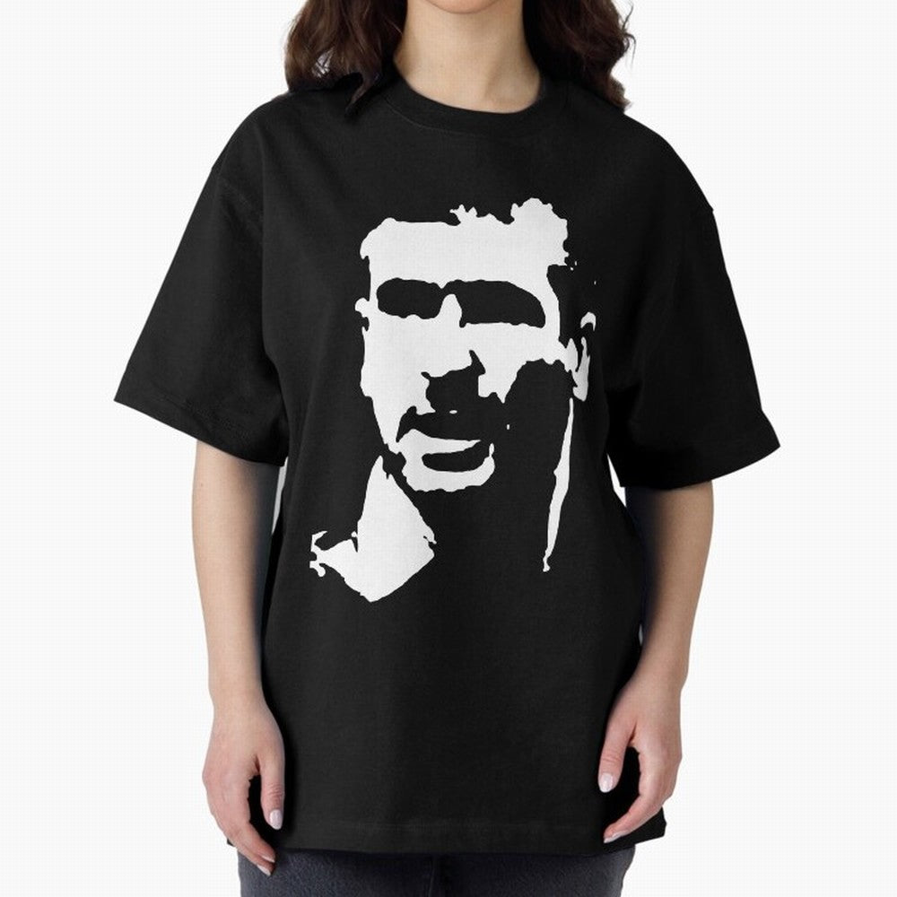 Eric Cantona Manchester Football Legend Oversized T-Shirt Show Match Day Excitement for FIFA World Cup 2026 Group Stage for Fans of Messi and England and Germany, Bringing Global Supporter Spirit, Legendary Goals, National Colors and Tournament