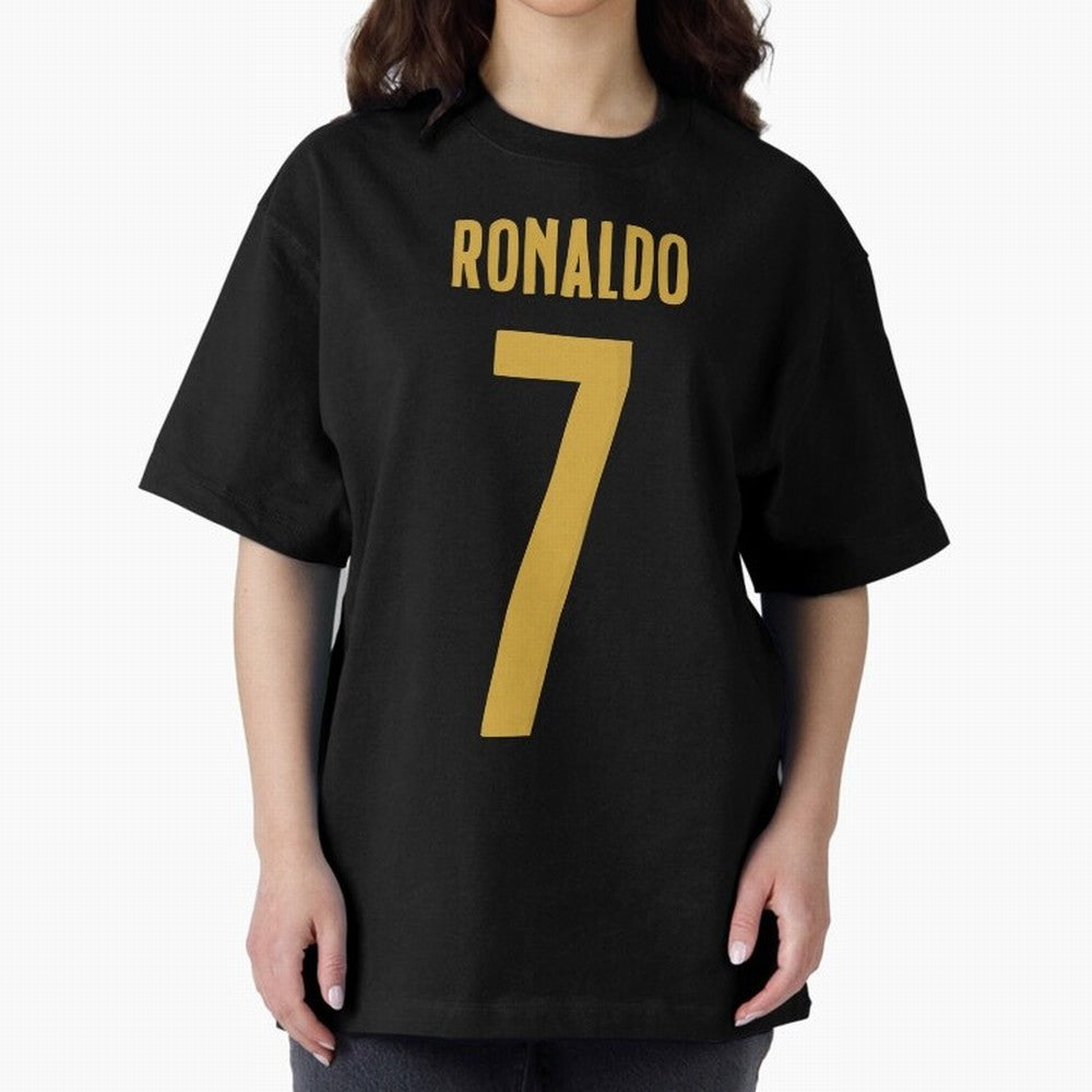 Ronaldo #7 (Portugal) Oversized T-Shirt Bring Stadium Energy to FIFA World Cup 2026 for Fans of CR7 and Argentina and Brazil, Bringing Sports Nostalgia, International Competition, Famous Players and Unforgettable Victories; Created for Match Day